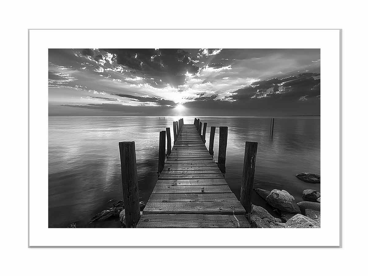 Jetty Frame print